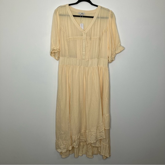 Baltic Born Cream Midi Dress - Picture 2 of 6
